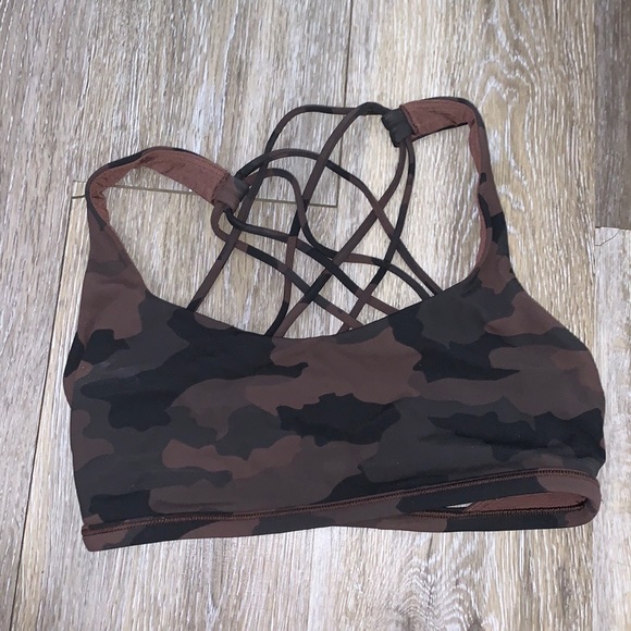 Lululemon size for brown camo sports bra - Picture 5 of 7
